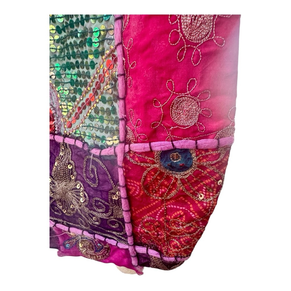 Patchwork Shoulder Bag - Multicolor - image 4